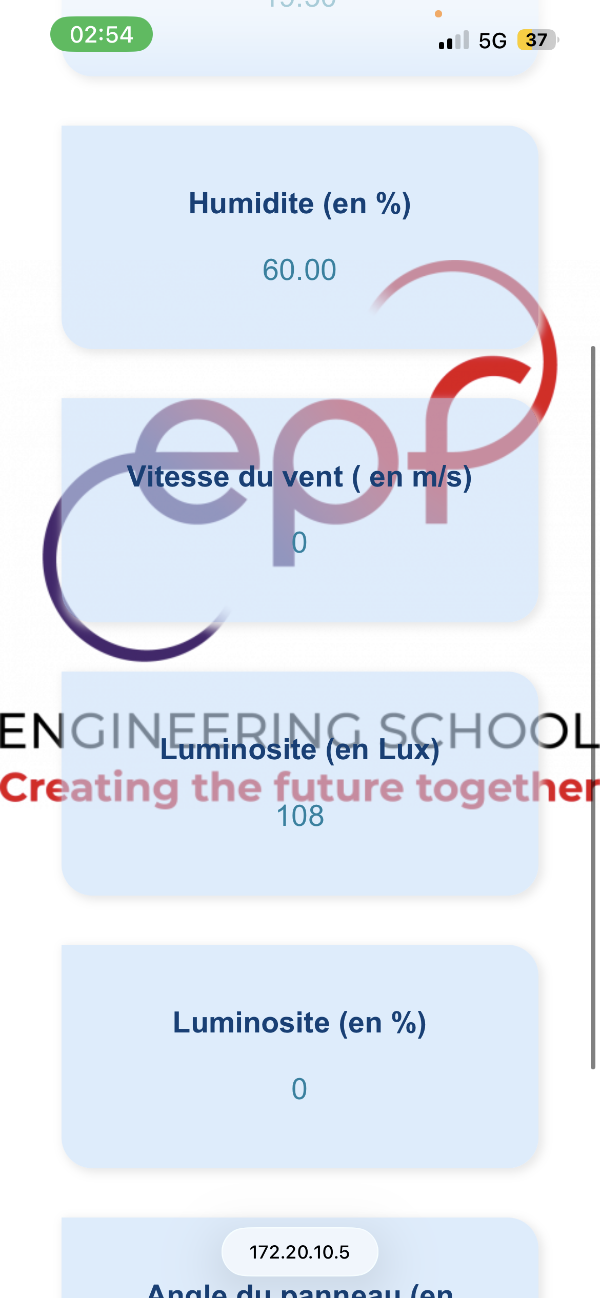 Photo démonstration panneau solaire